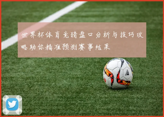 世界杯体育竞猜盘口分析与技巧攻略助你精准预测赛事结果